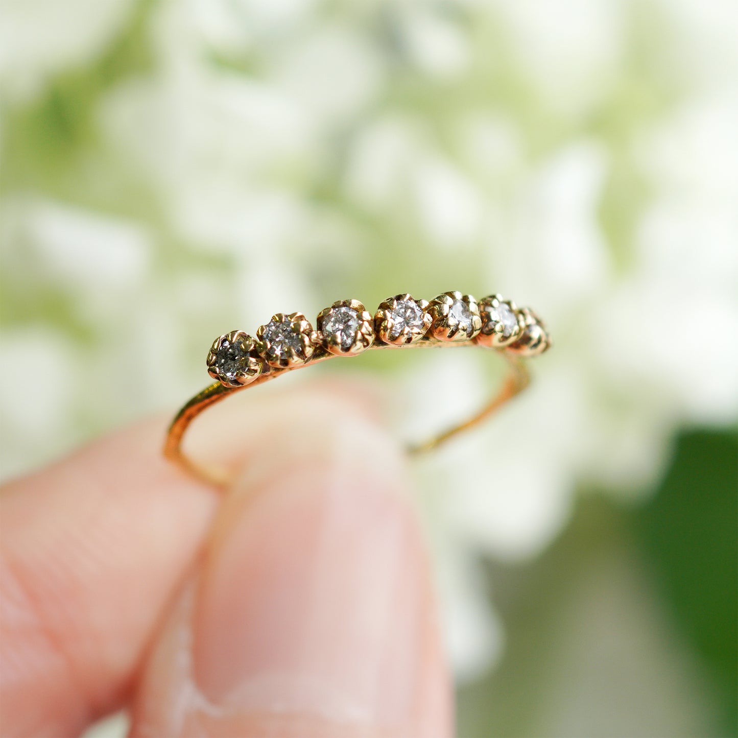 h-r-6-8-114 7石ダイヤリング