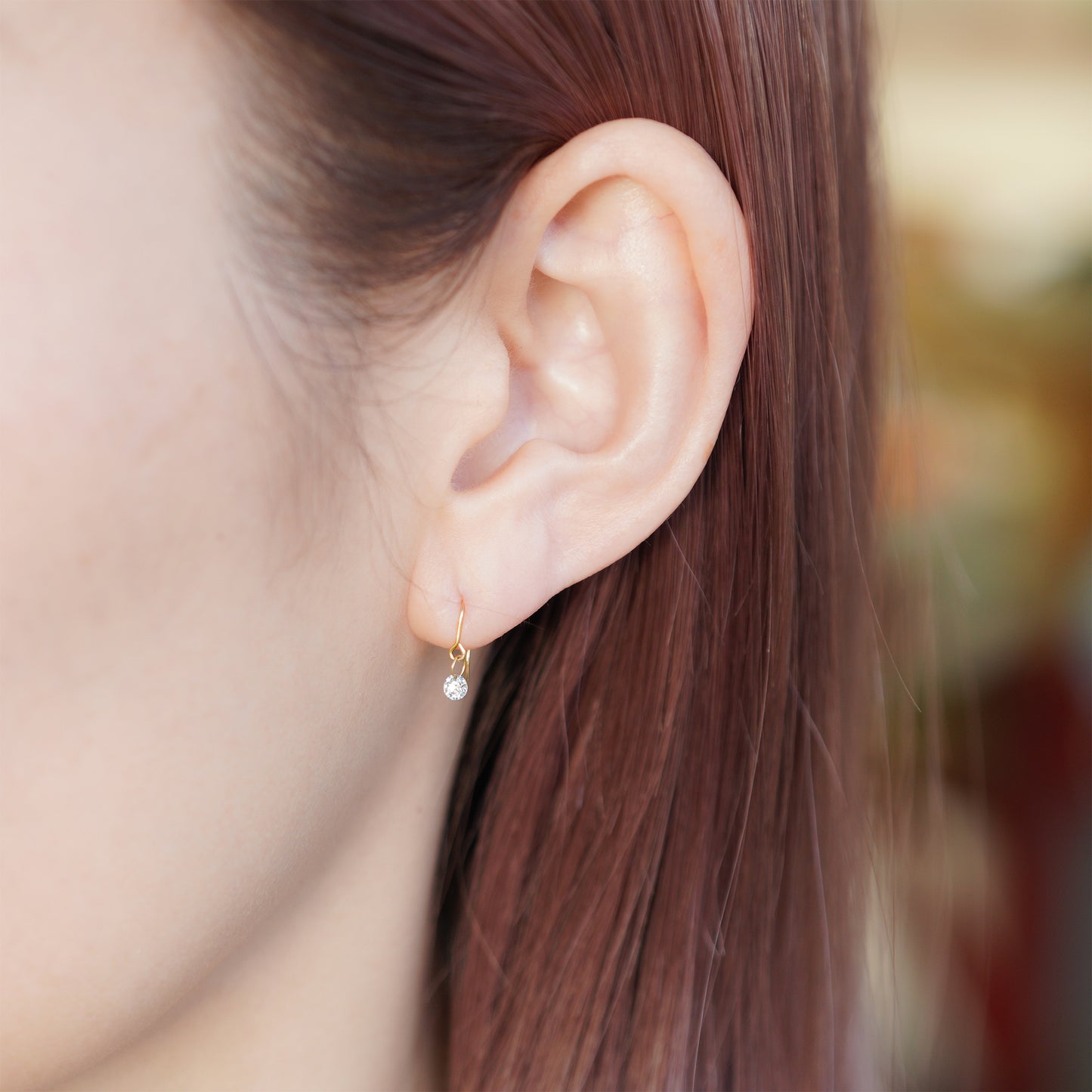 hp-440 ルース ダイヤ フックタイプピアス