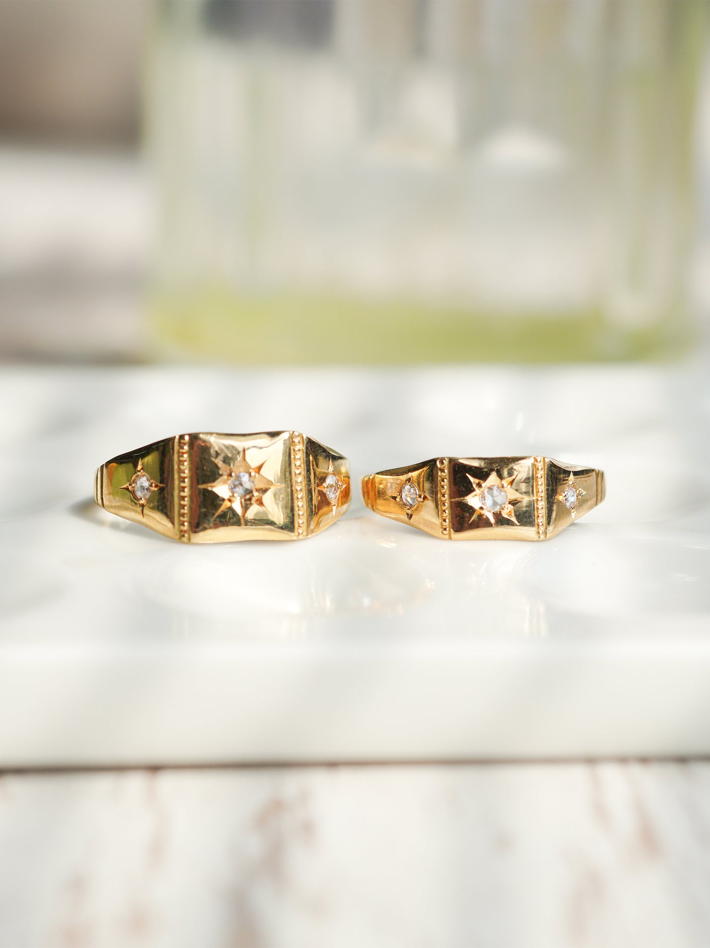 hr-365 星留めダイヤリング S