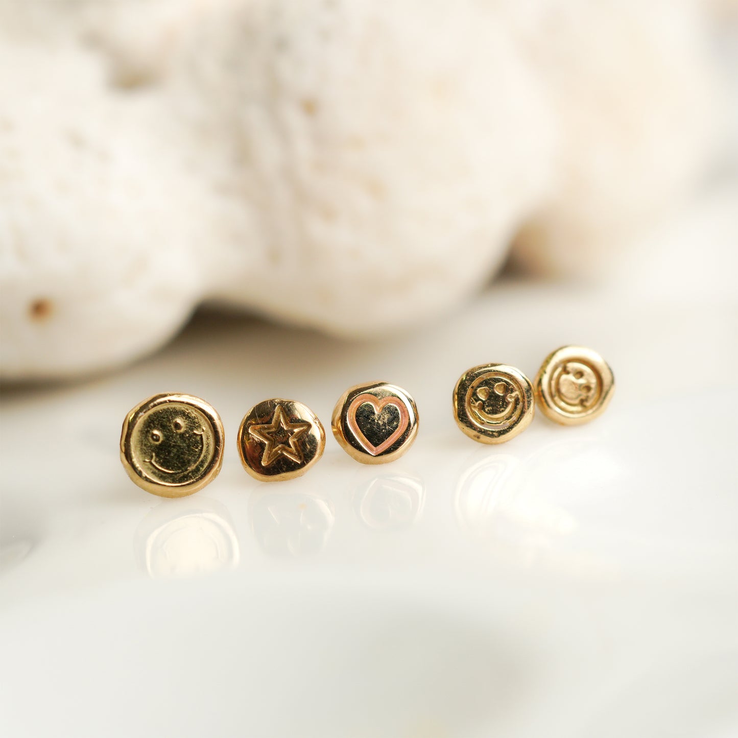 hp-513 スマイルスタンプL ピアス