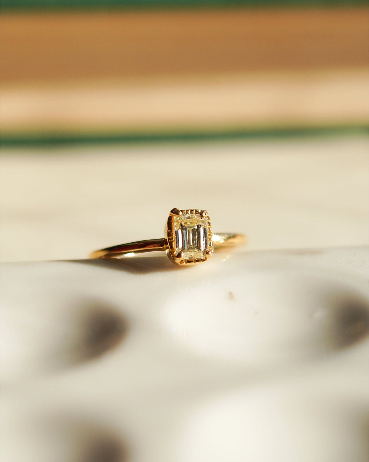 エメラルドカットダイヤモンドリング br-224 通販 – hirondelle et