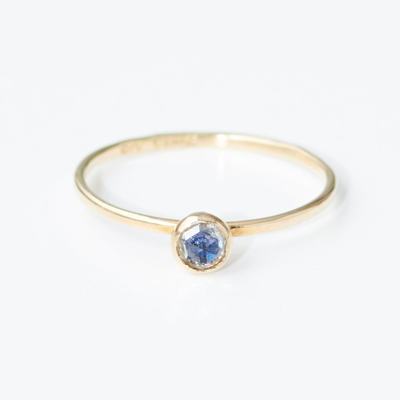 hr-380 レイヤーリング - サファイア×ダイヤ