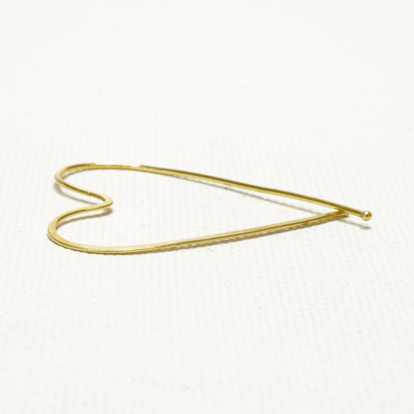 hp-10w-285 ハートフープピアス