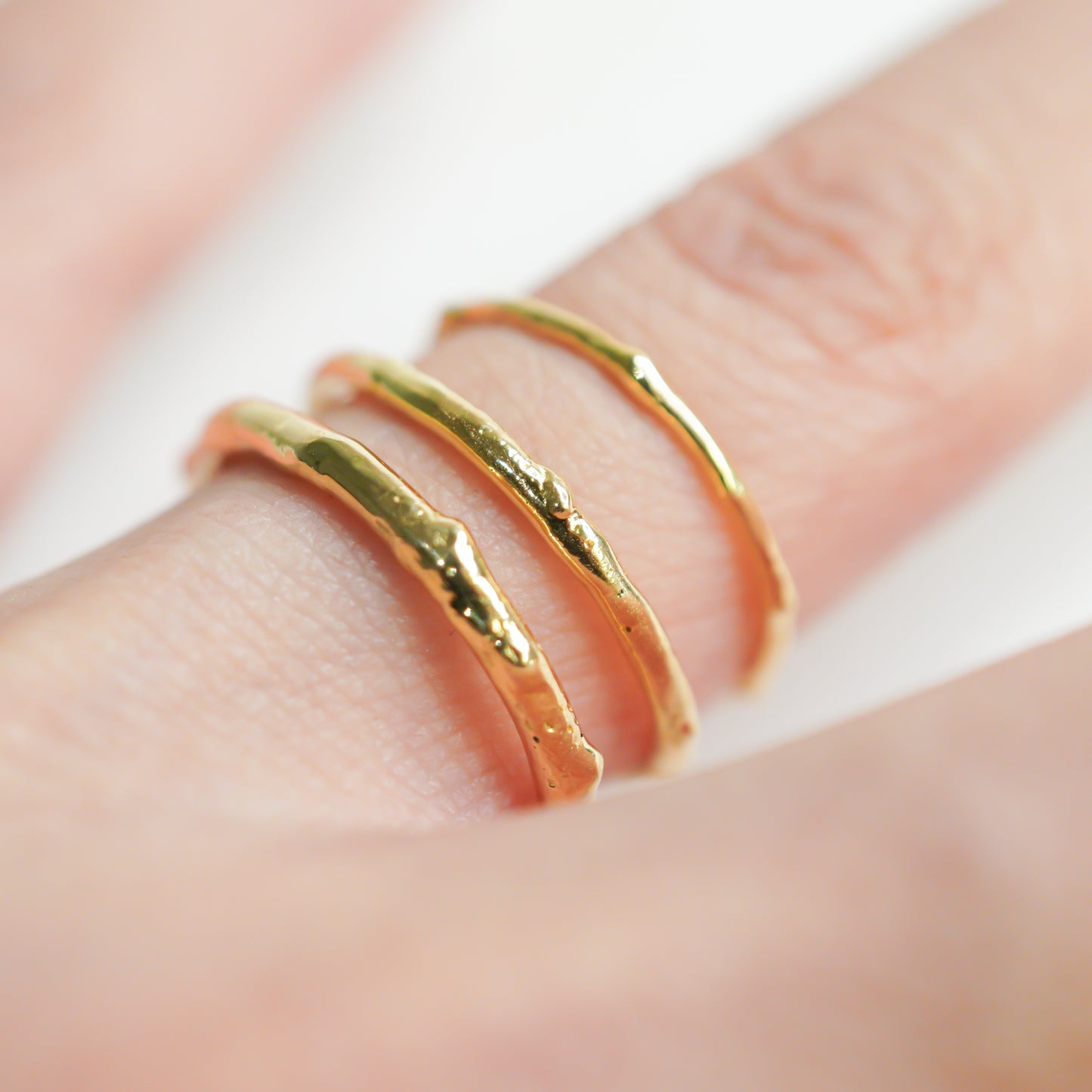 hr-444 デコボコリング S - ゴールド