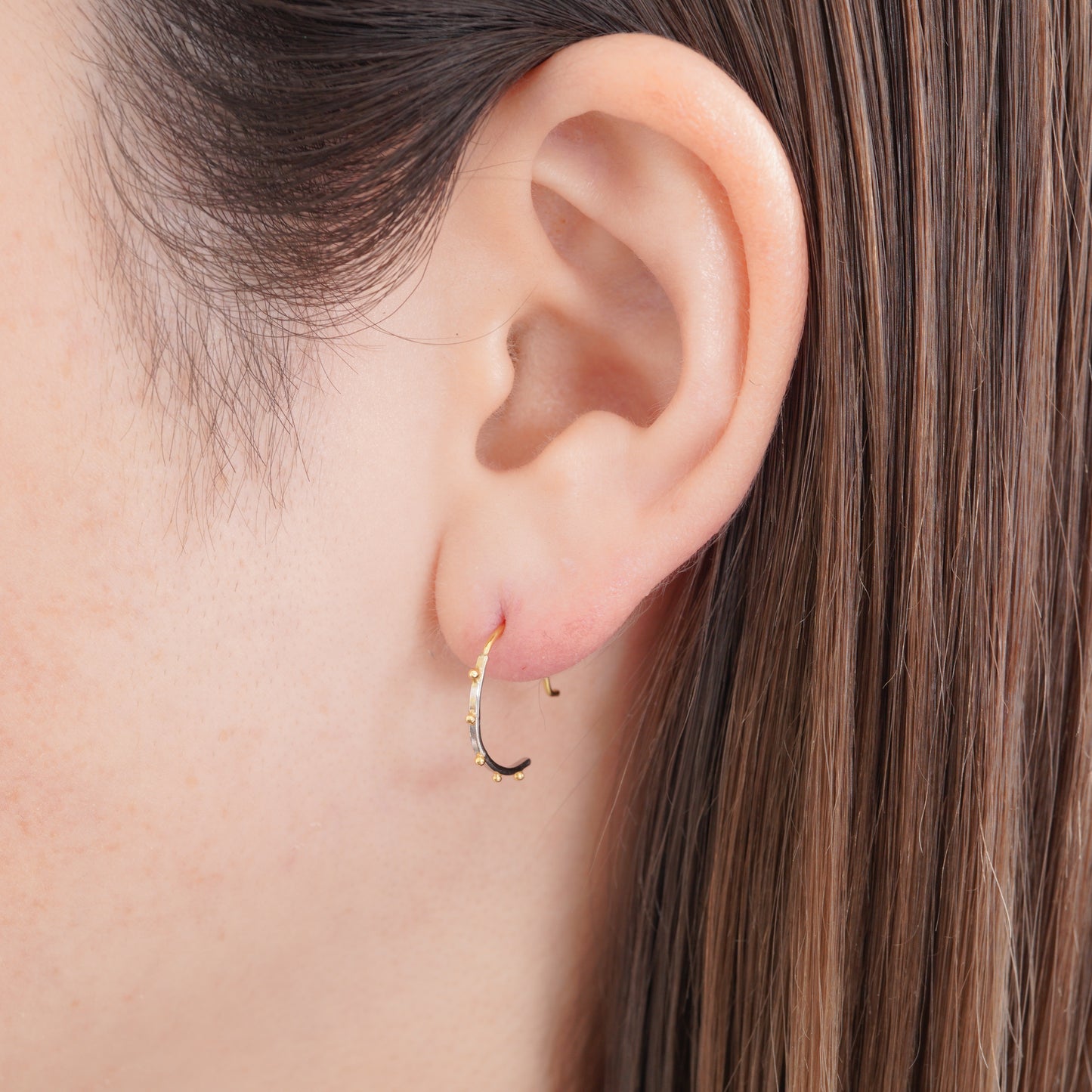 pp-29 ドット フープ ピアス コンビ