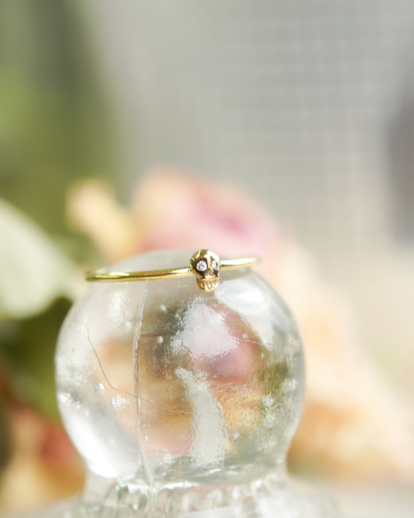 h-r-8-2-181 スカルリング - ダイヤ