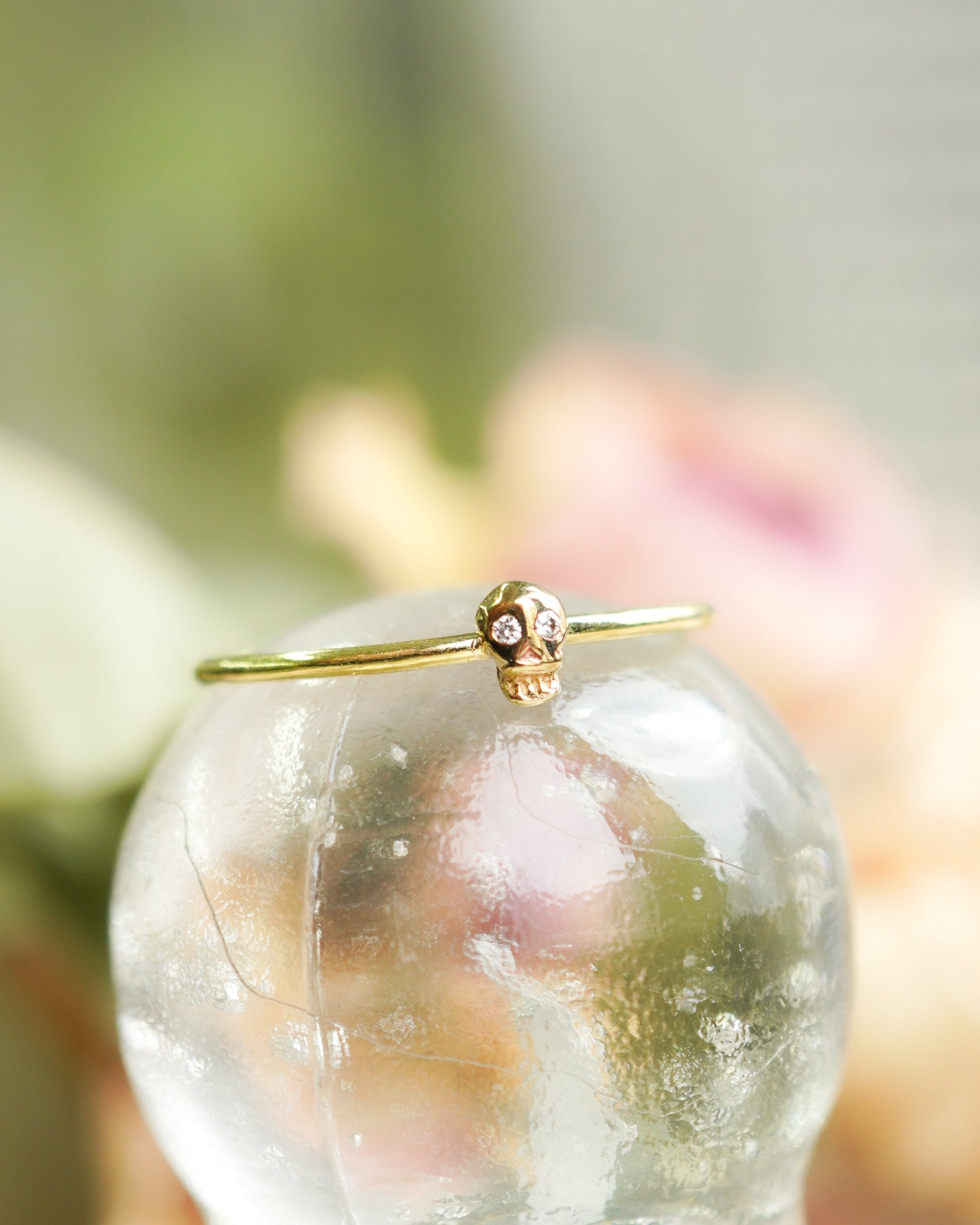 h-r-8-2-181 スカルリング - ダイヤ