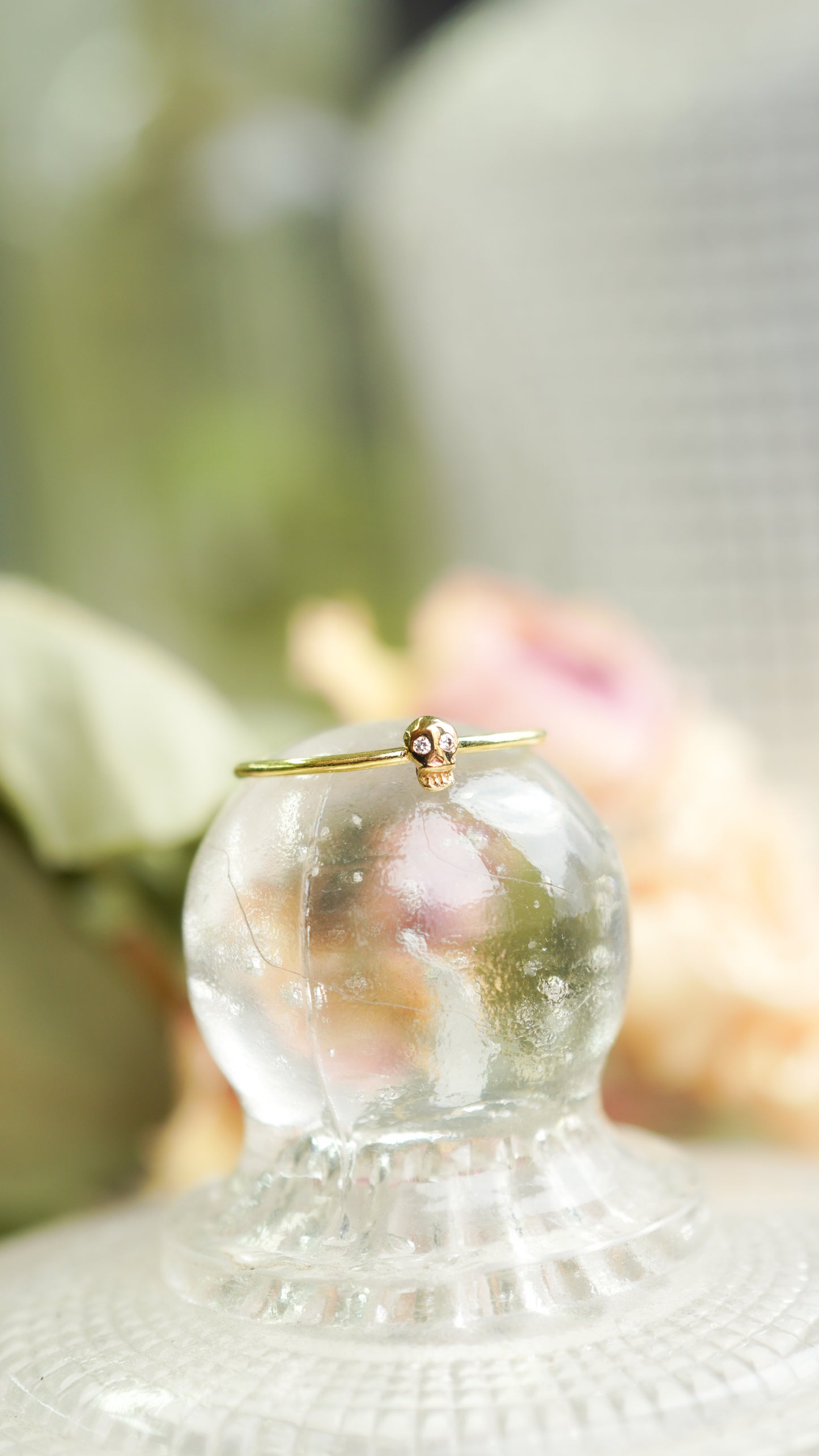 h-r-8-2-181 スカルリング - ダイヤ