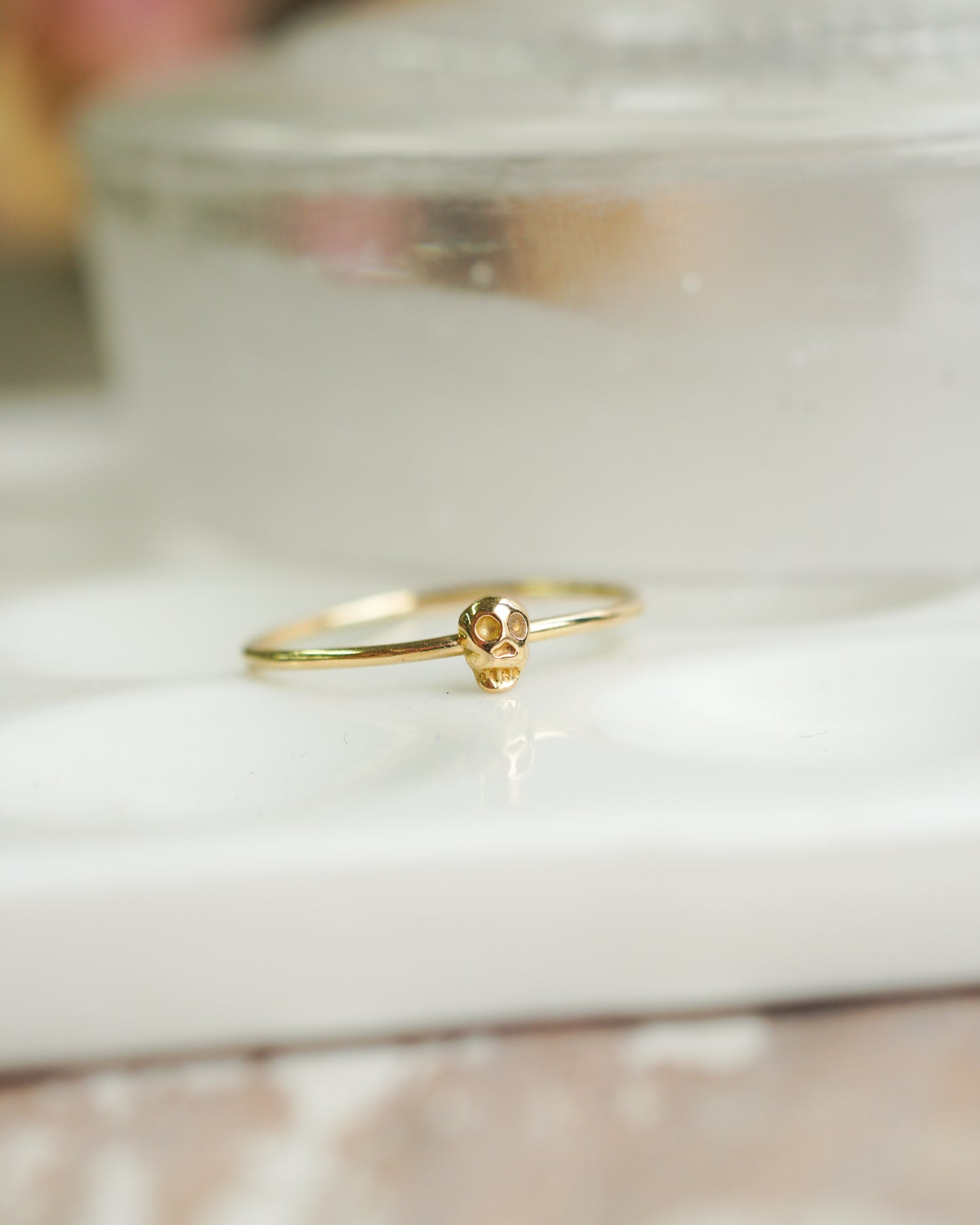 h-r-8-2-181 スカルリング - ダイヤ