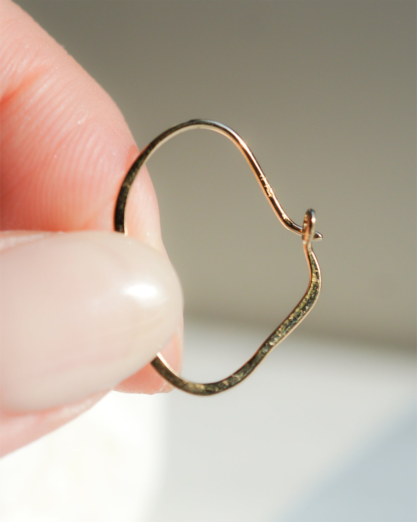 〔オンライン限定〕クラウドフープピアスL wp-1-25 (片耳)