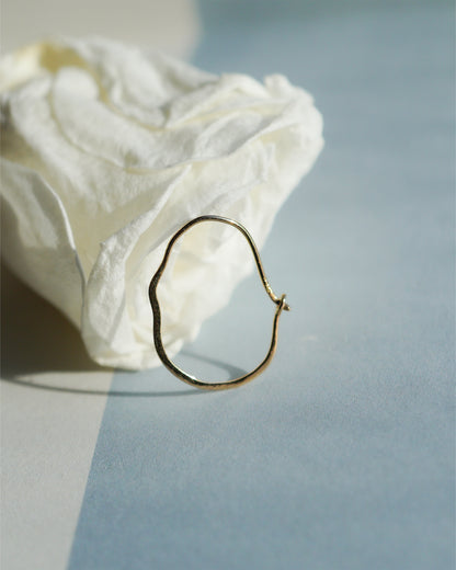 〔オンライン限定〕クラウドフープピアスL wp-2-25 (片耳)