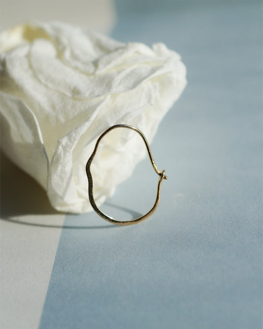 〔オンライン限定〕クラウドフープピアスL wp-2-25 (片耳)