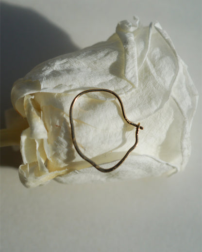 〔オンライン限定〕クラウドフープピアスL wp-3-25 (片耳)