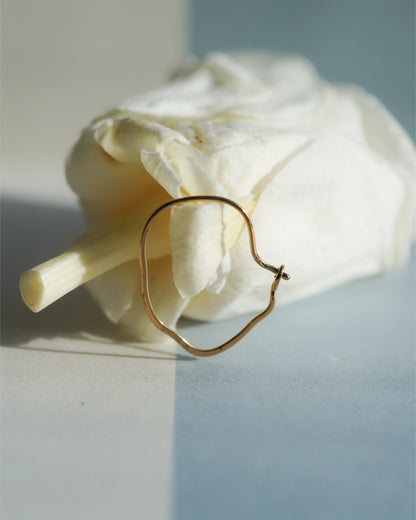 〔オンライン限定〕クラウドフープピアスL wp-3-25 (片耳)