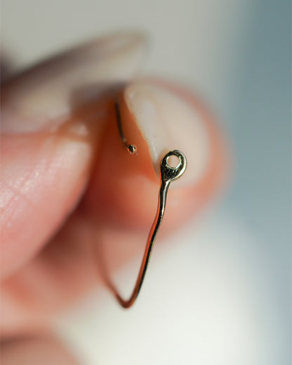 〔オンライン限定〕クラウドフープピアスL wp-3-25 (片耳)