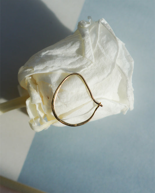 〔オンライン限定〕クラウドフープピアスL wp-4-25 (片耳)