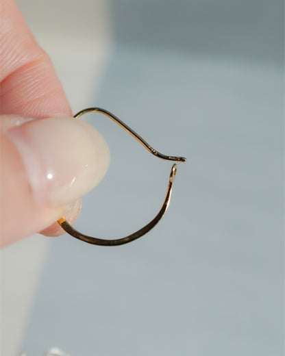 〔オンライン限定〕クラウドフープピアスL wp-4-25 (片耳)