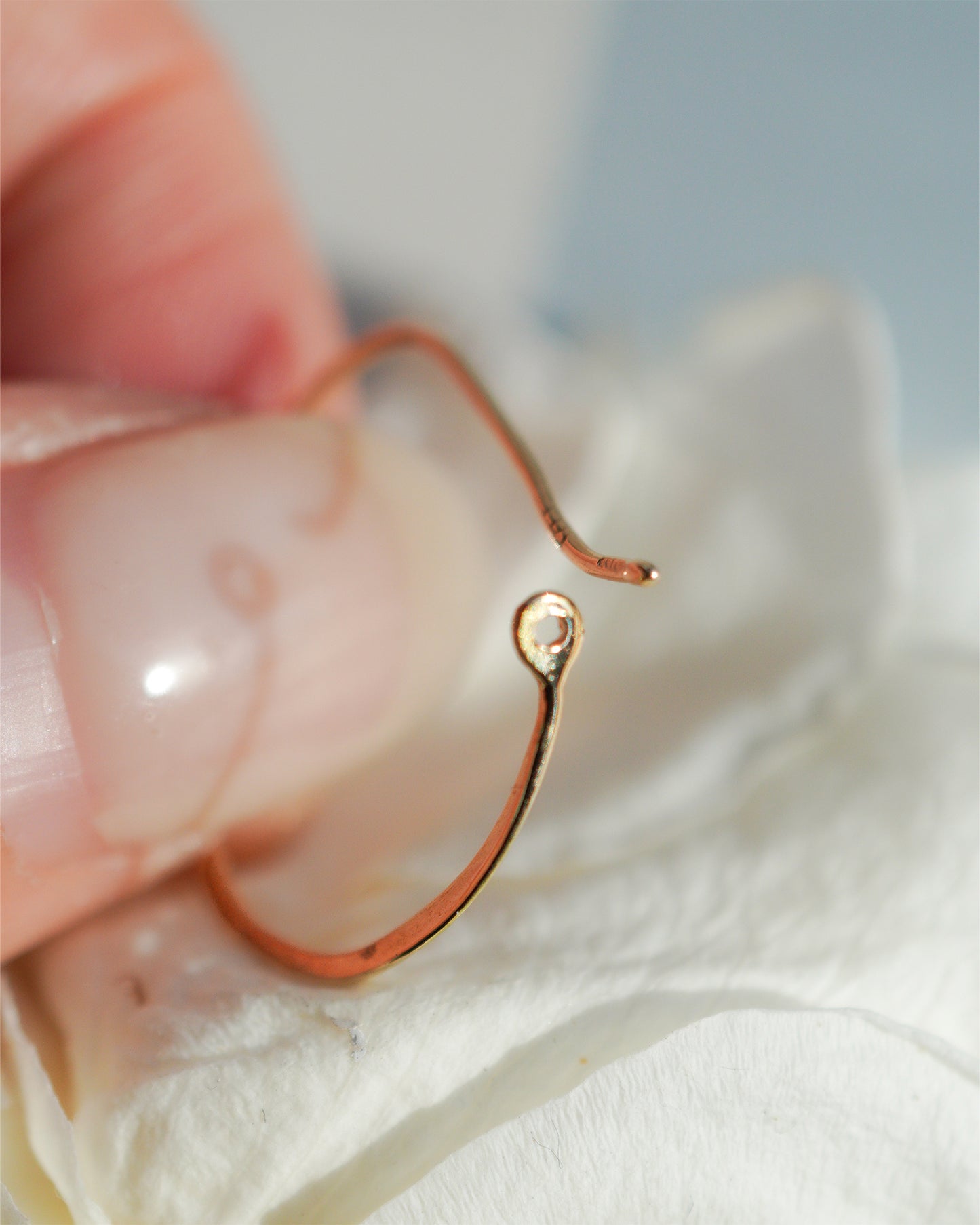 〔オンライン限定〕クラウドフープピアスL wp-4-25 (片耳)