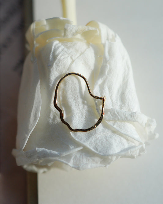 〔オンライン限定〕クラウドフープピアスM wp-5-25 (片耳)