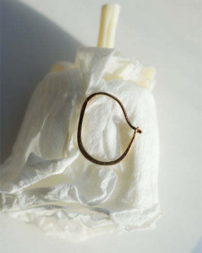 〔オンライン限定〕クラウドフープピアスM wp-6-25 (片耳)