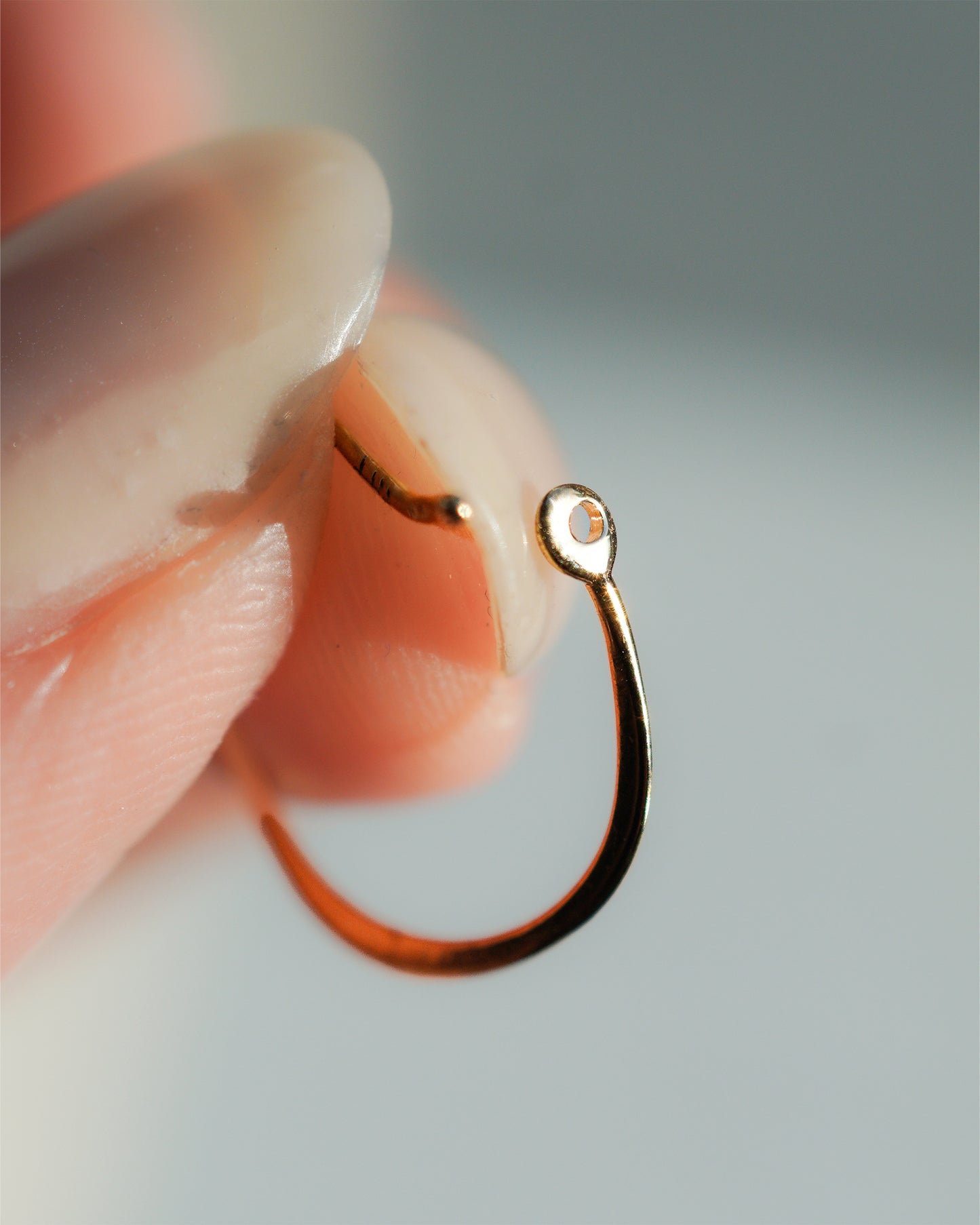 〔オンライン限定〕クラウドフープピアスM wp-6-25 (片耳)