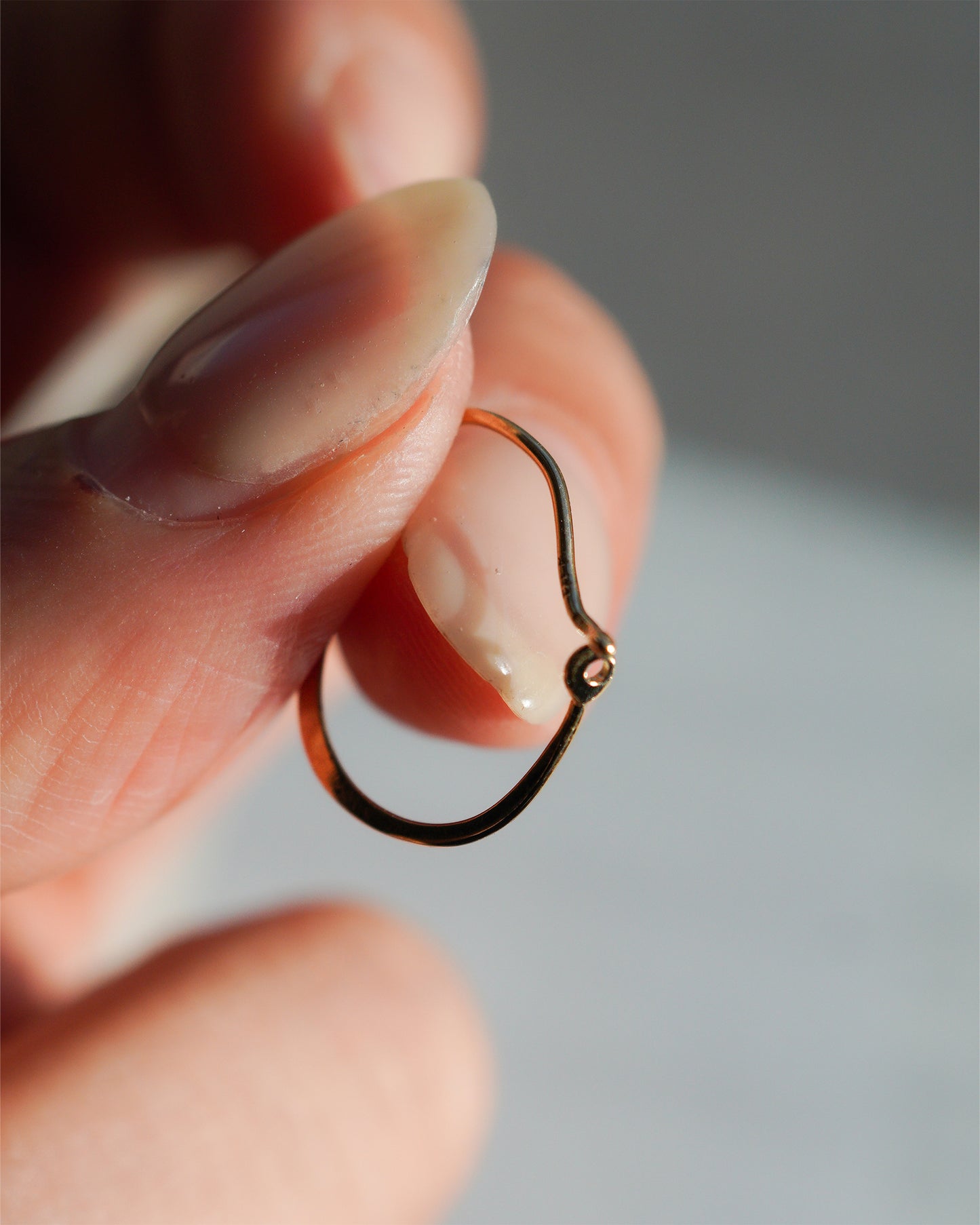 〔オンライン限定〕クラウドフープピアスM wp-6-25 (片耳)