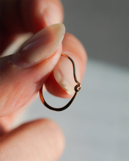 〔オンライン限定〕クラウドフープピアスM wp-6-25 (片耳)