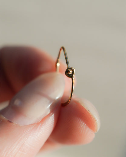 〔オンライン限定〕クラウドフープピアスM wp-8-25 (片耳)