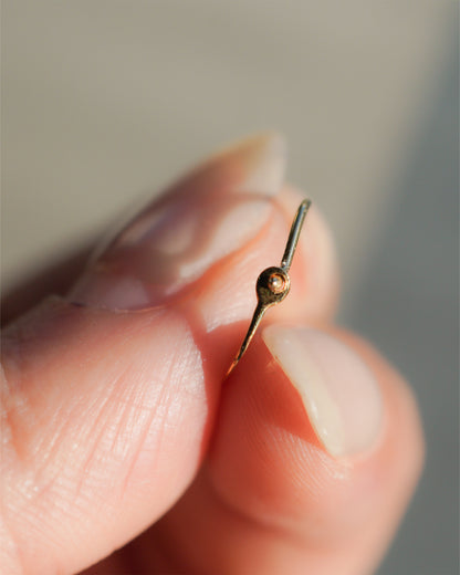 〔オンライン限定〕クラウドフープピアスS wp-9-25 (片耳)