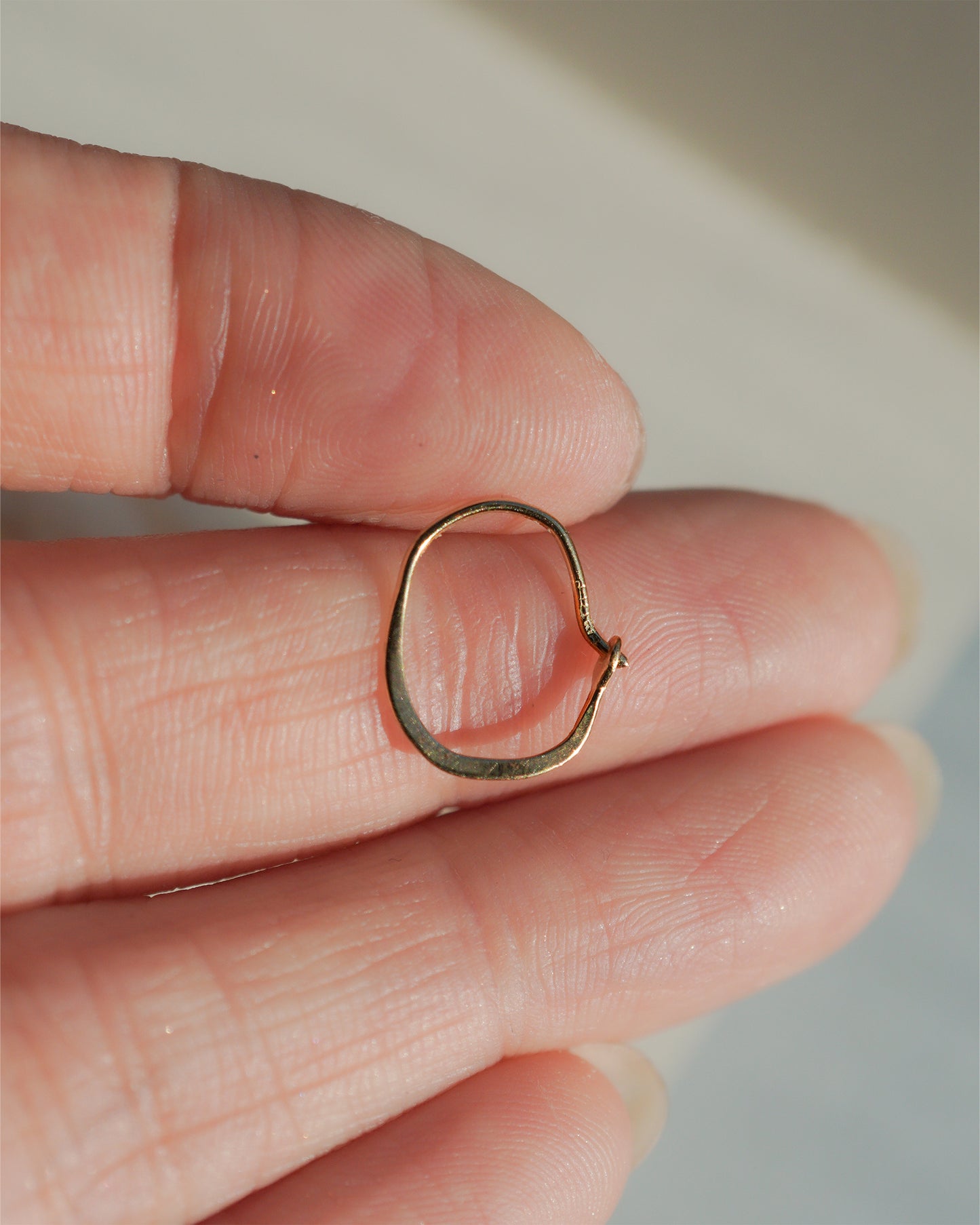 〔オンライン限定〕クラウドフープピアスS wp-9-25 (片耳)