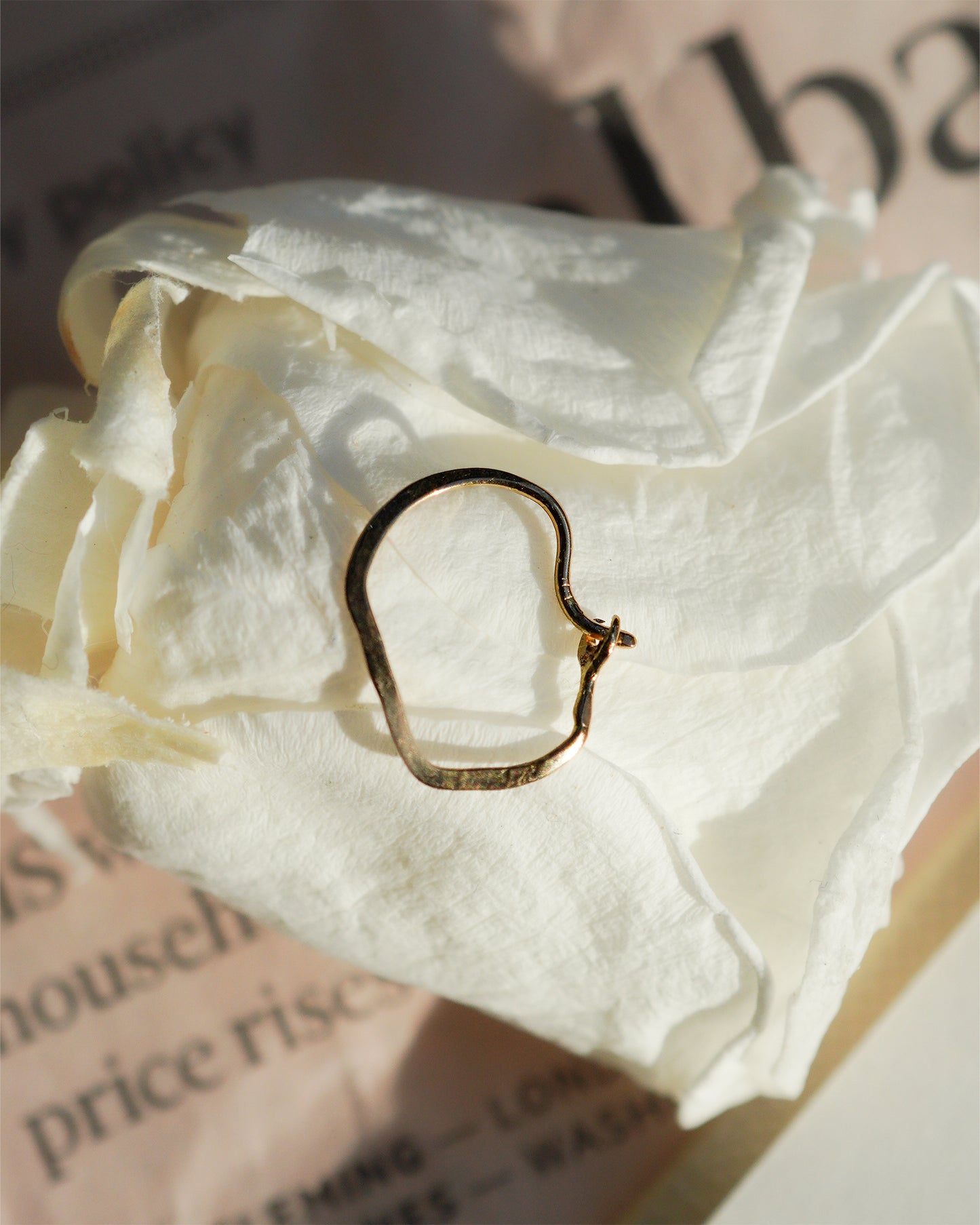 〔オンライン限定〕クラウドフープピアスS wp-12-25  (片耳)