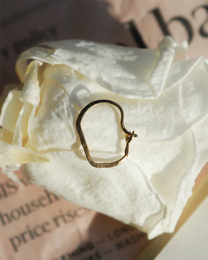 〔オンライン限定〕クラウドフープピアスS wp-12-25  (片耳)