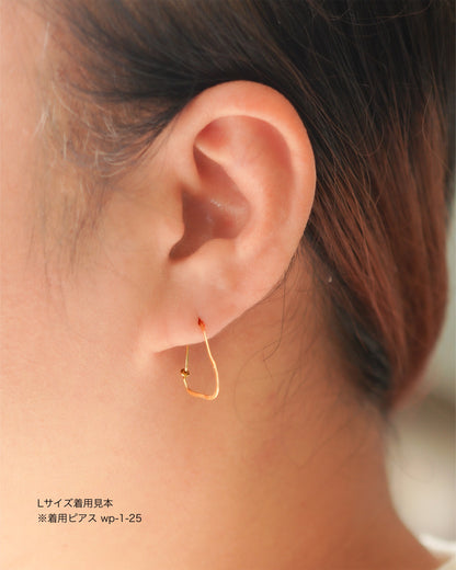 〔オンライン限定〕クラウドフープピアスL wp-1-25 (片耳)
