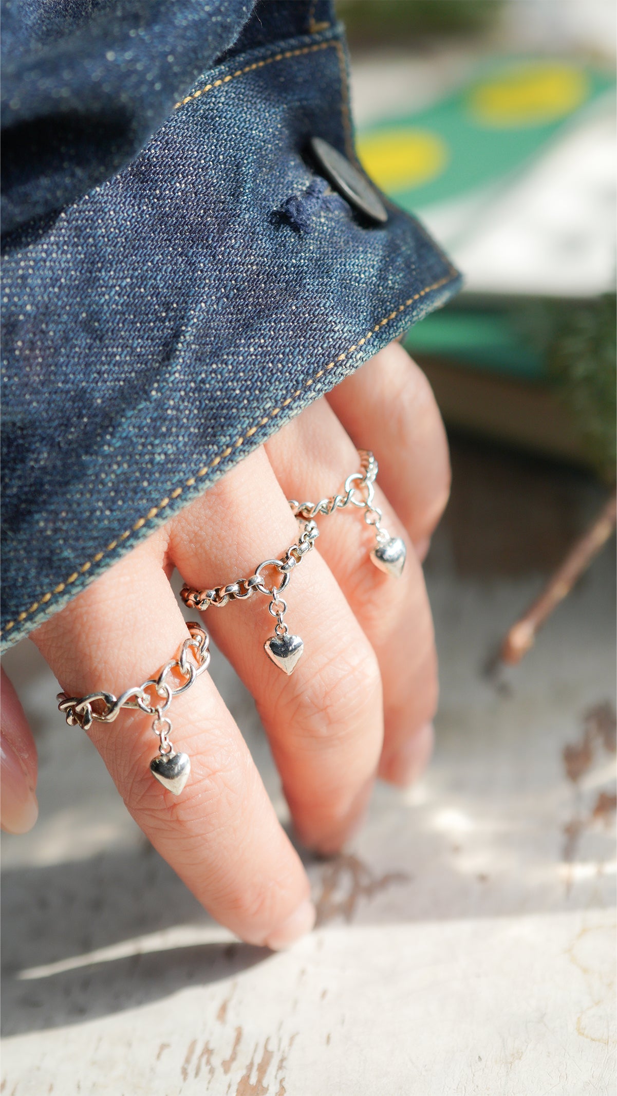 シルバーハート　チェーンリング　イロンデール オンライン限定〕シルバーハートチェーンリング wr-4-25 通販