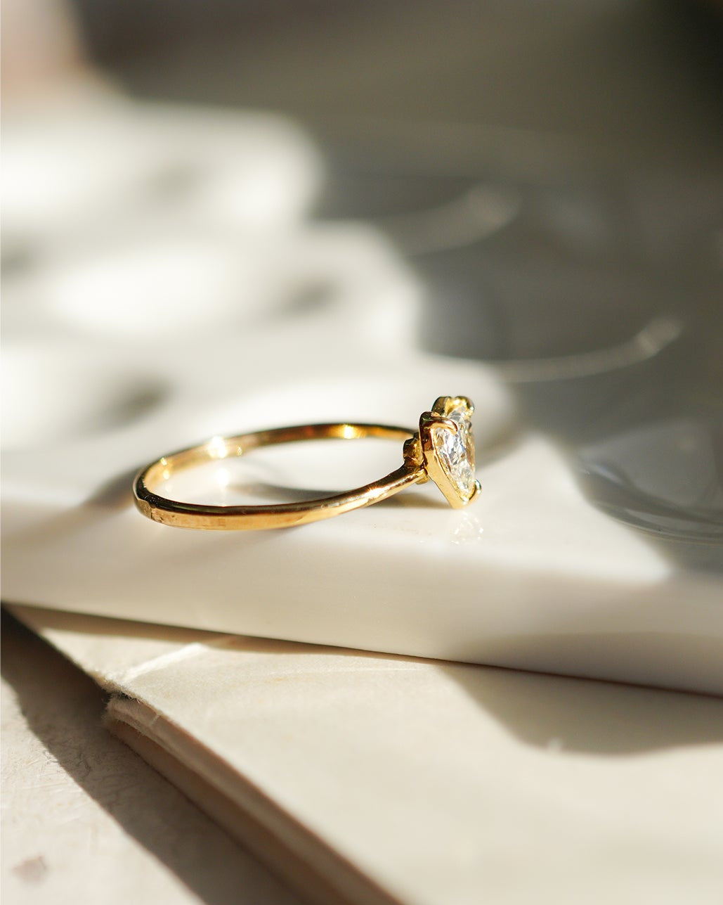 ハートシェイプダイヤモンドリング br-216 通販 – hirondelle et pépin