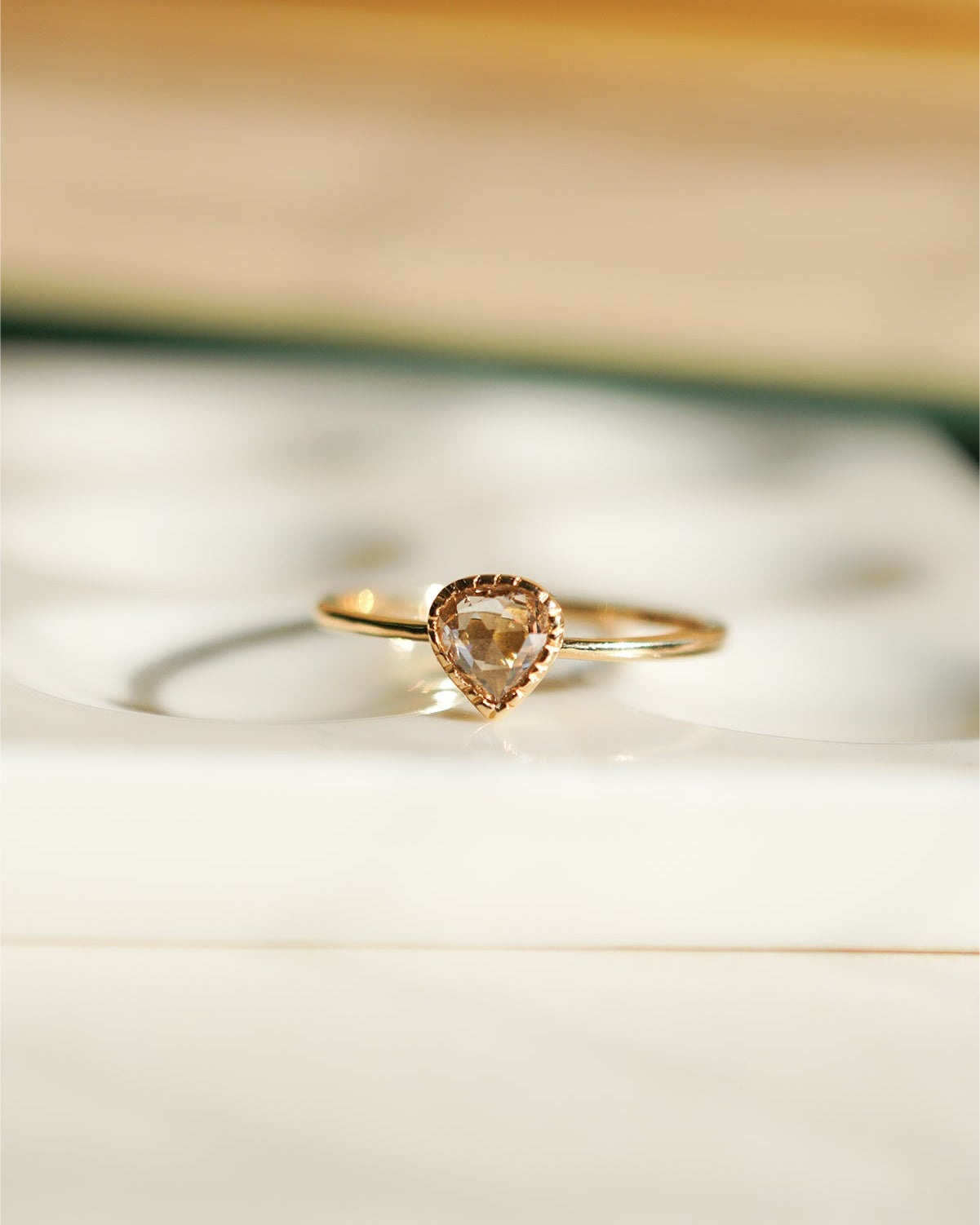 ローズカットダイヤモンドリング br-214