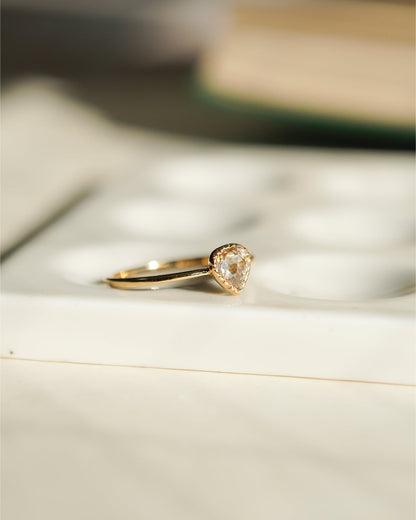 ローズカットダイヤモンドリング br-214