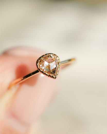 ローズカットダイヤモンドリング br-214