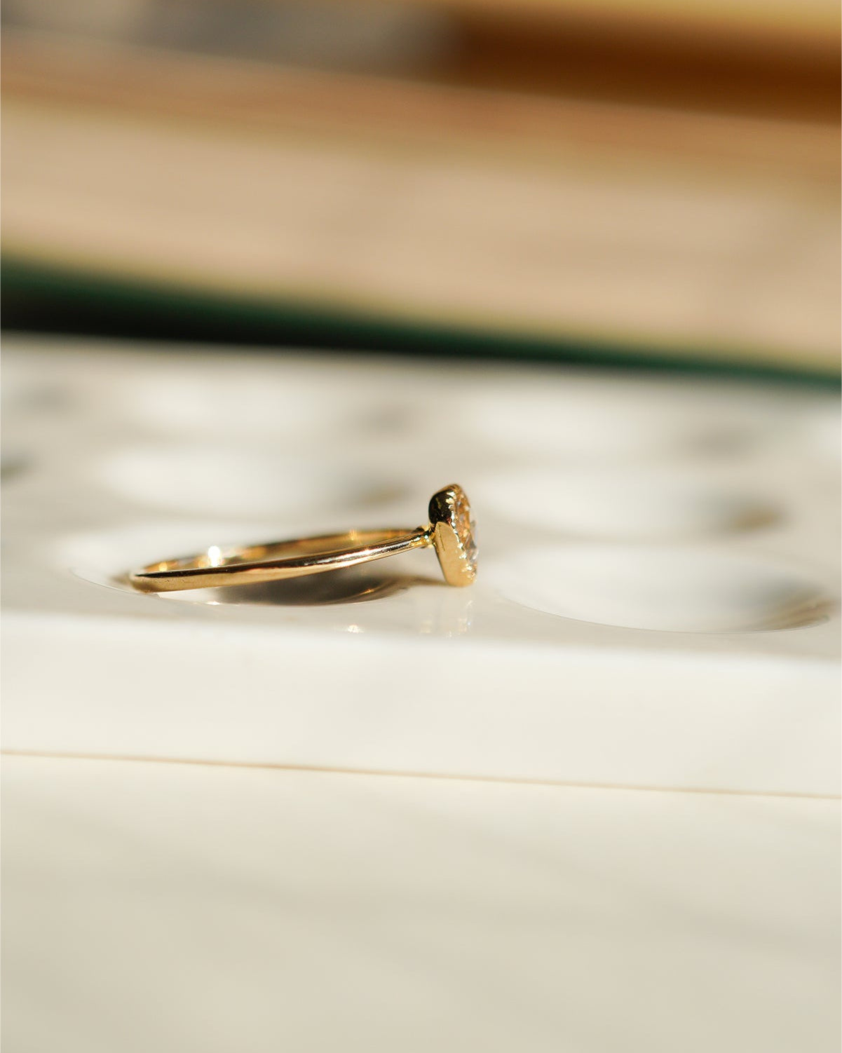 ローズカットダイヤモンドリング br-214