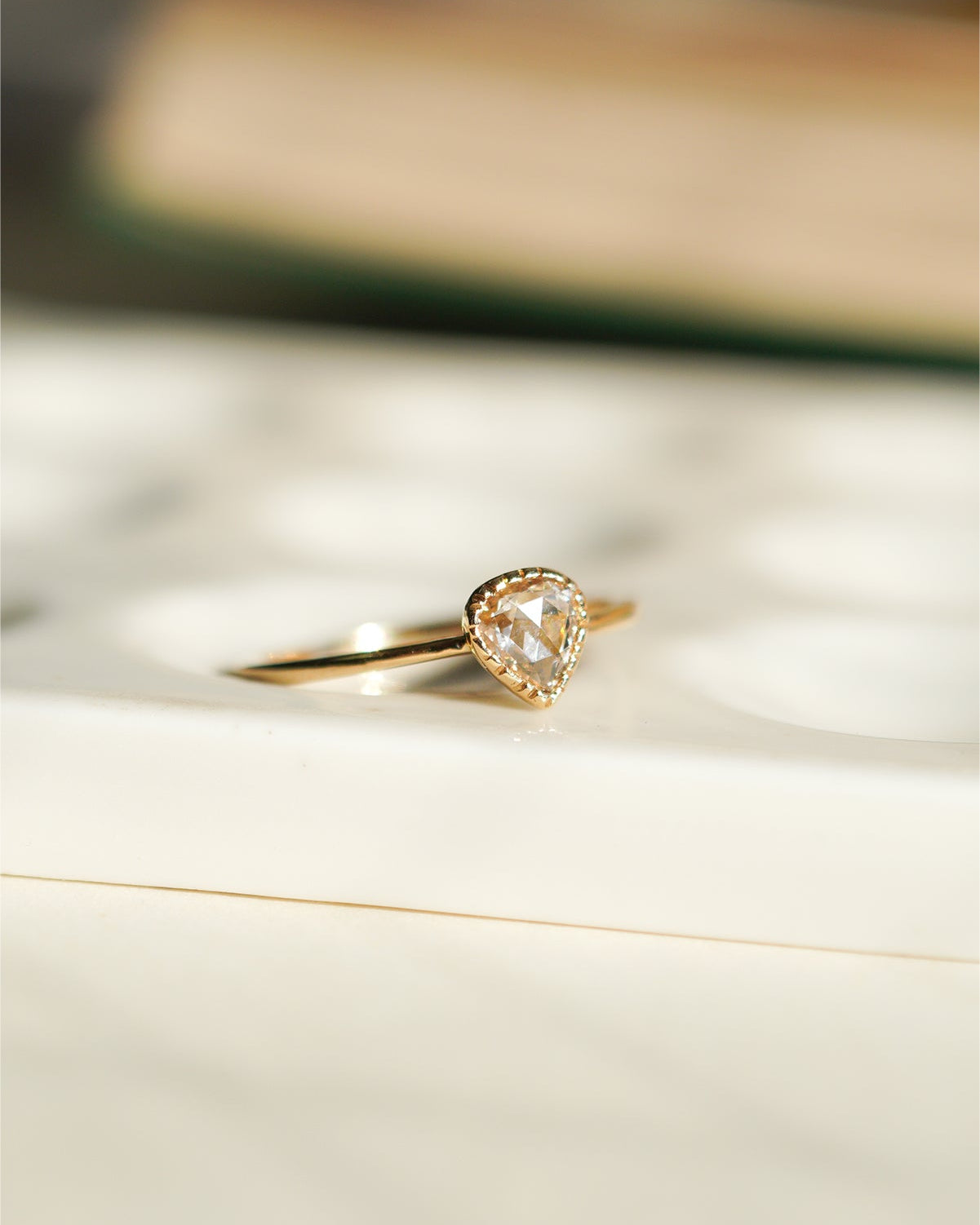 ローズカットダイヤモンドリング br-214