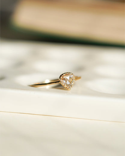 ローズカットダイヤモンドリング br-214