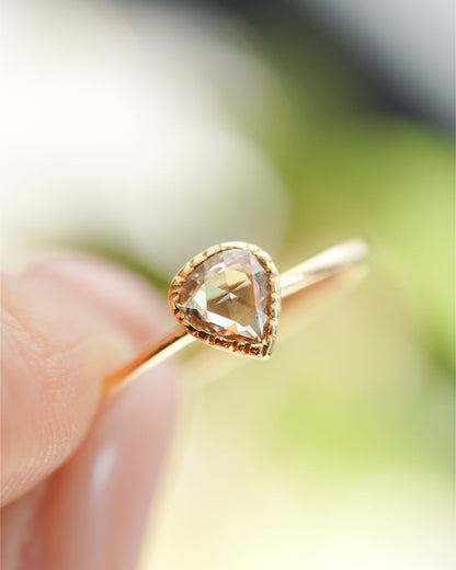 ローズカットダイヤモンドリング br-214