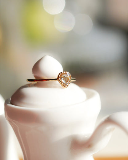 ローズカットダイヤモンドリング br-214