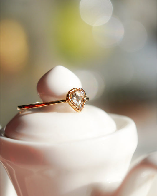 ローズカットダイヤモンドリング br-214