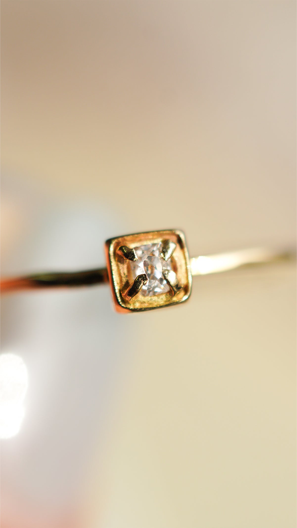 オールドマインブリリアントカットダイヤモンド br-167