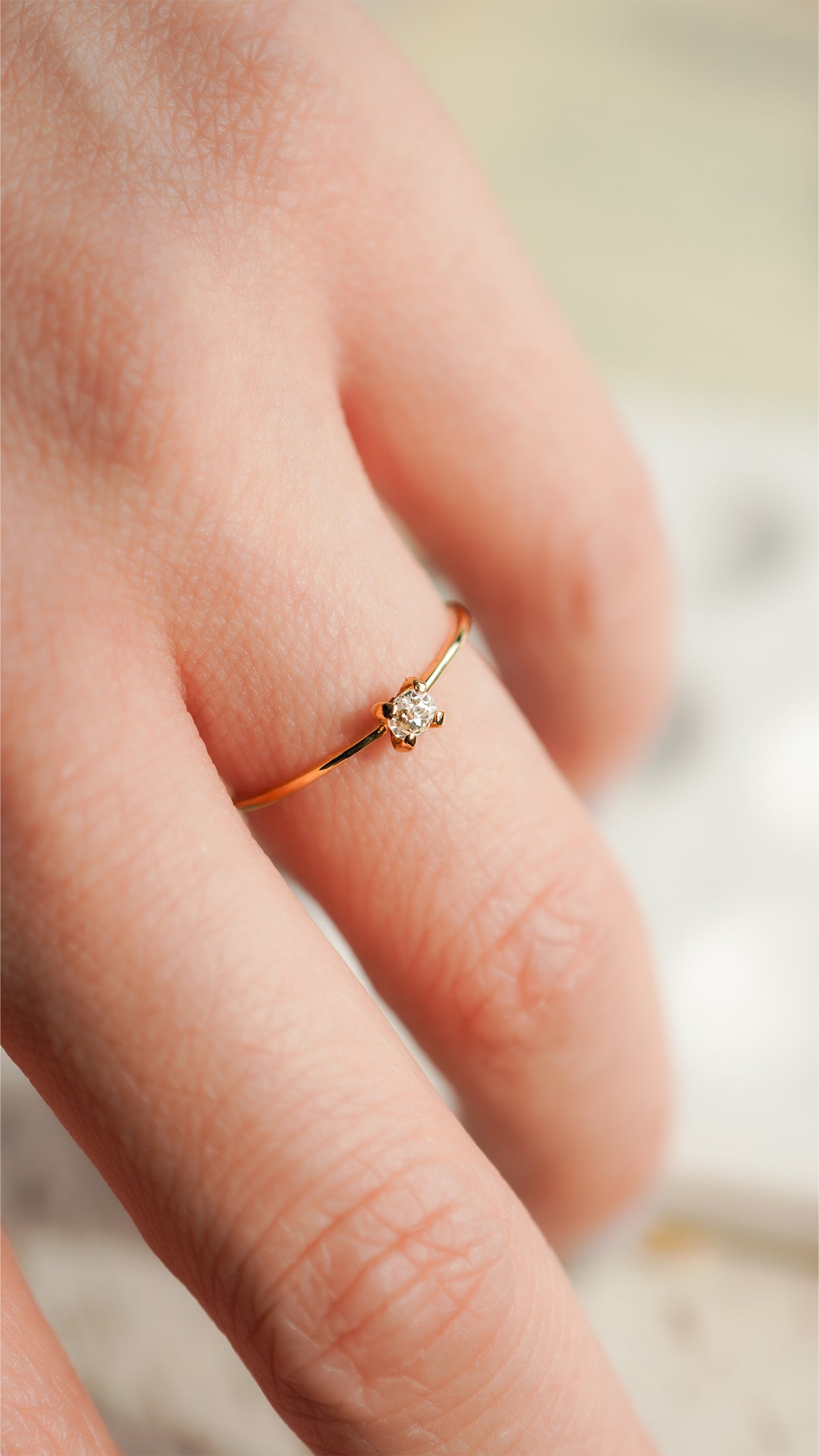 オールドマインカットダイヤモンド br-210