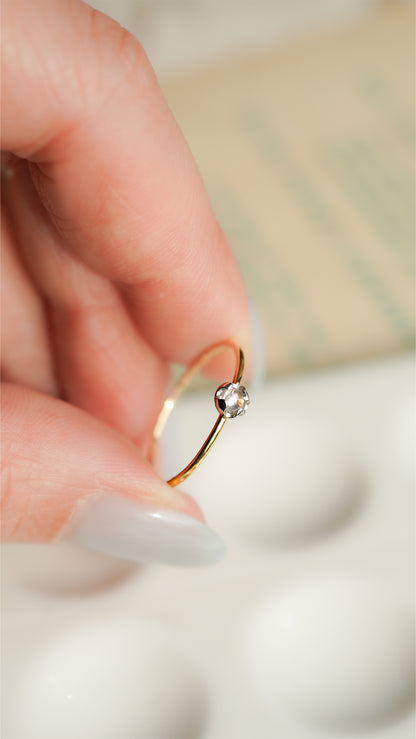 カボションカットダイヤモンド br-228