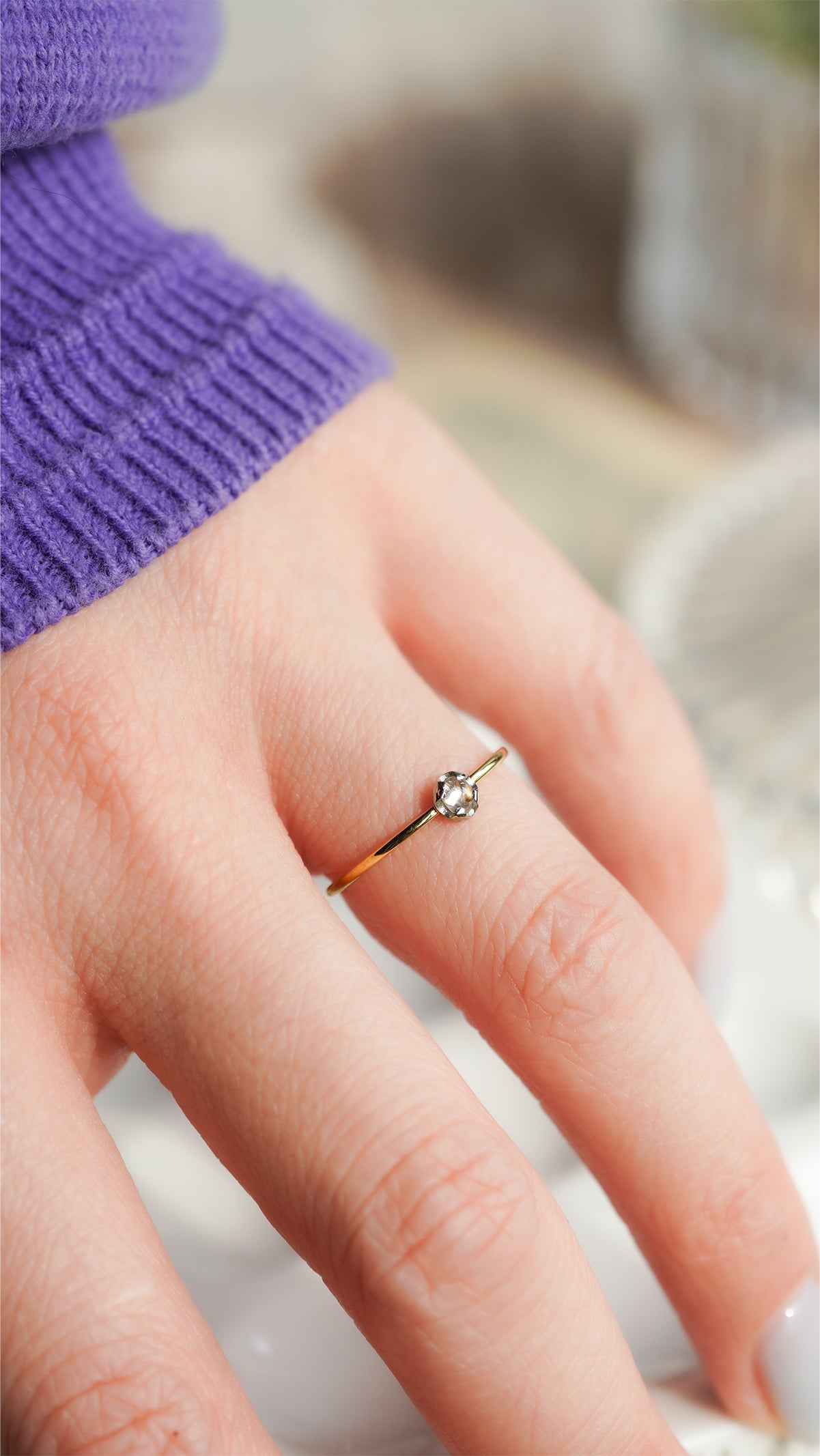 カボションカットダイヤモンド br-228